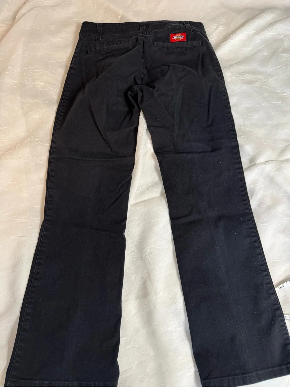Dickies Black Junior Jeans Size 1  Red Logo Patch
